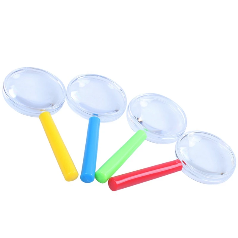 

4pcs plastic mini nifying glass children's toys