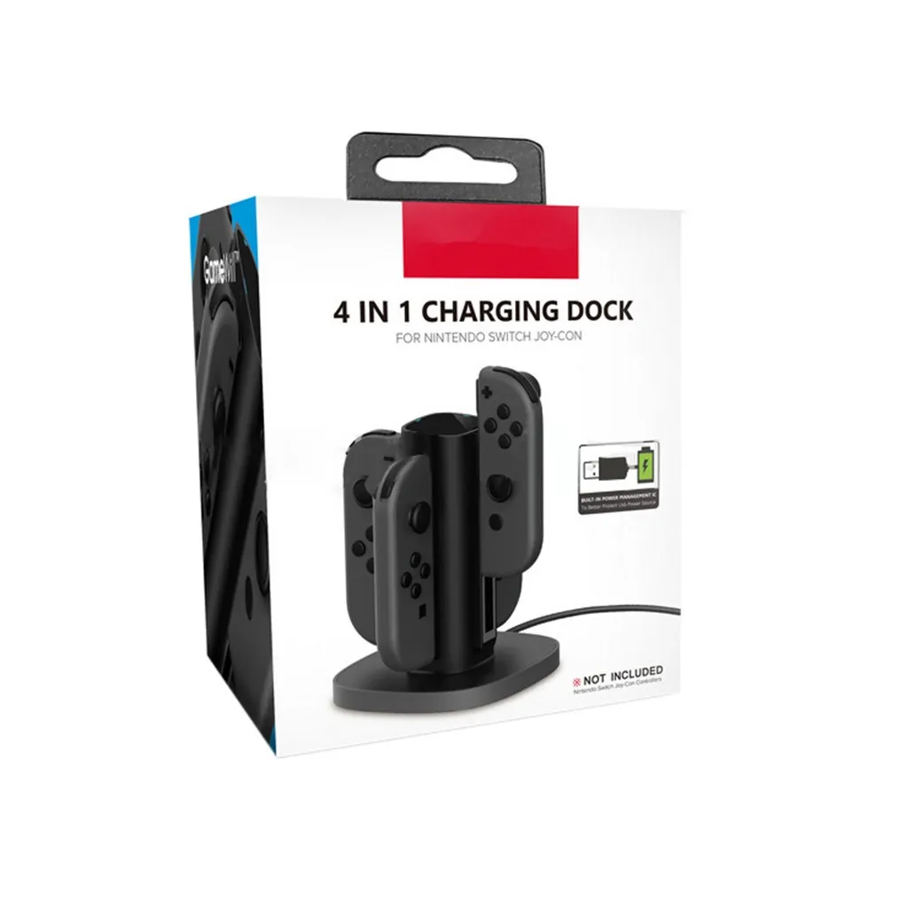

Charger For Nintend Switch Joy Con Charging Dock Station Charger With LED Indication For Nintendo switch Joy-Con Charger Dock