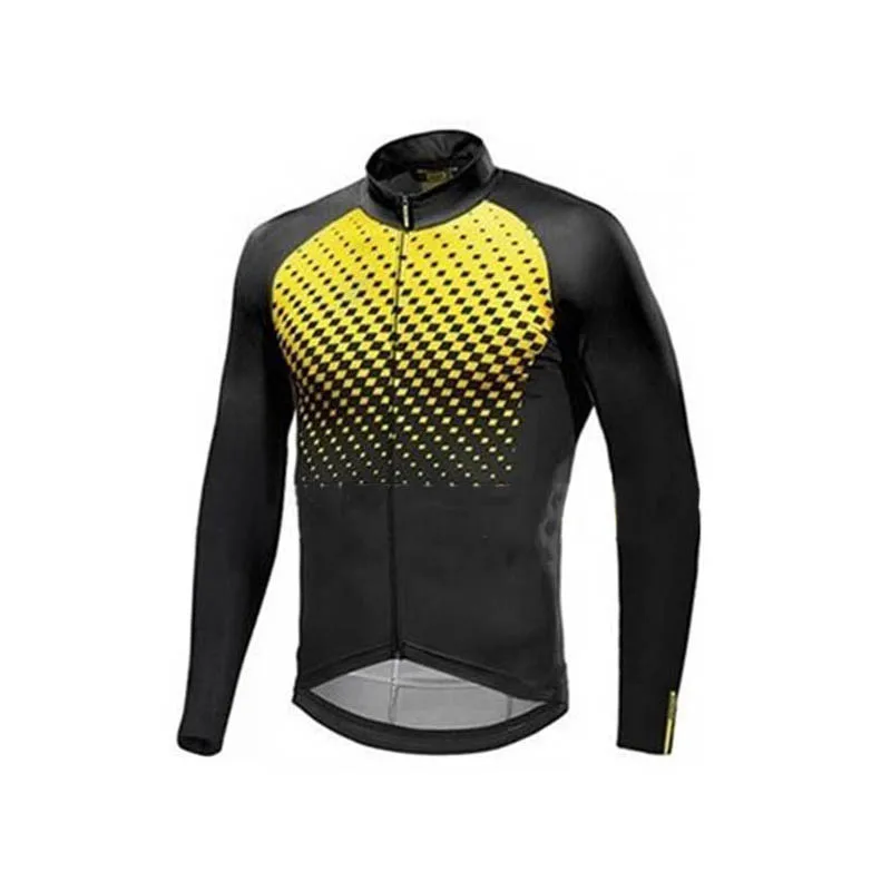 MAVIC pro team Весна с длинным рукавом для мужчин Велоспорт Джерси набор MTB велосипед Майо ciclismo hombre Спорт на открытом воздухе одежда для велоспорта - Цвет: 14