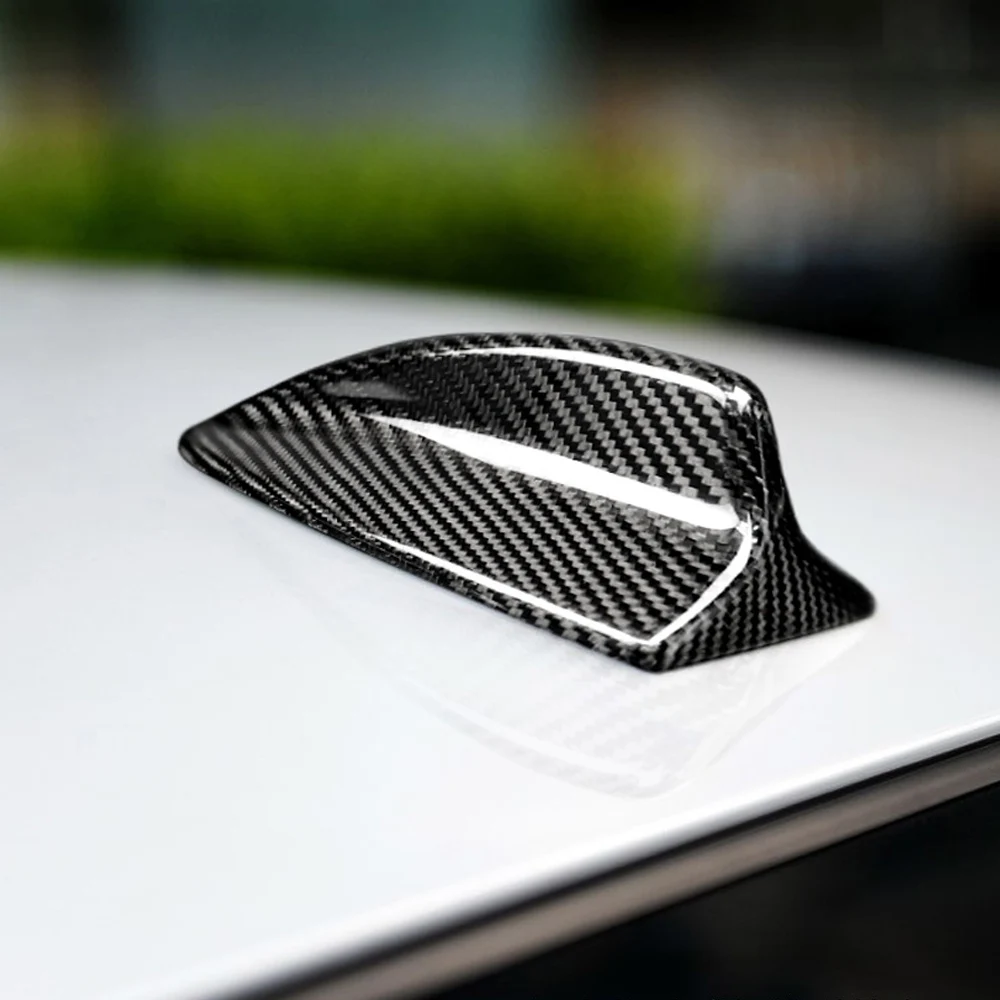 Аксессуары Крышка антенны из углеродного волокна Shark Fin отделка для BMW E90 E92 M3 F20 F30