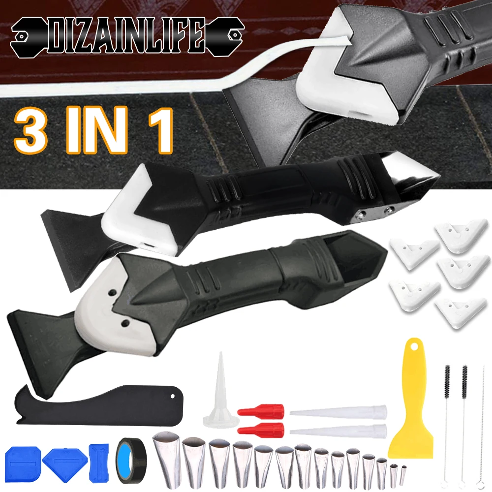 Многофункциональный силиконовый инструмент для удаления царапин 3 в 1|Скребки| |