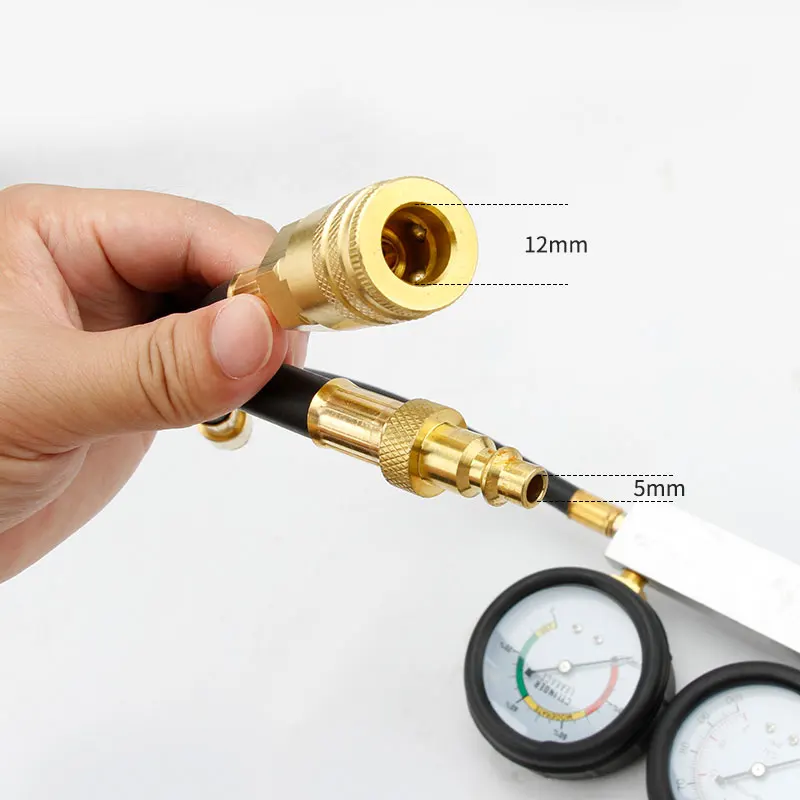 Cylinder Leak Detector Motorcycle Pressure Gauge Automotive Repairing Diesel Engine Auto Repair | Инструменты