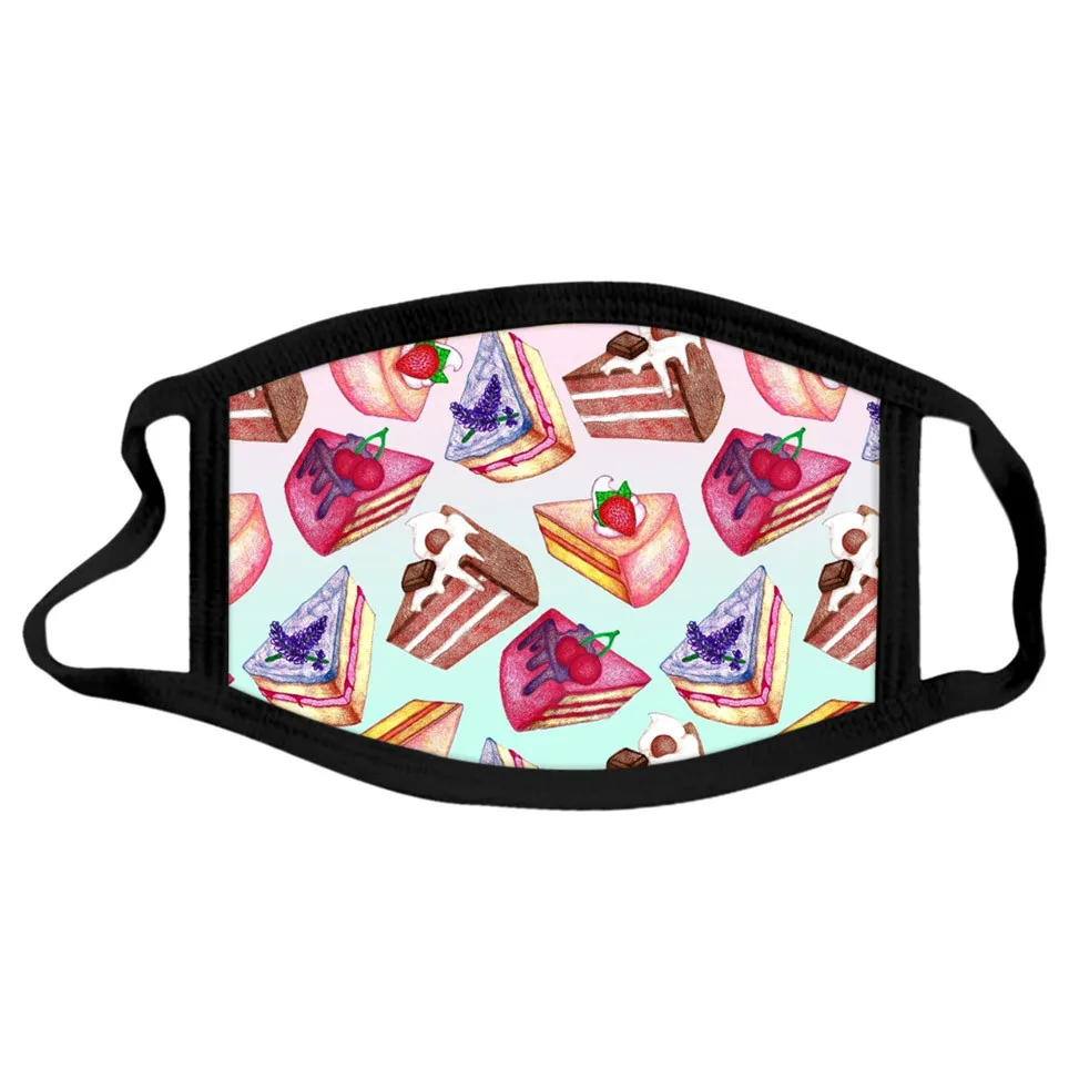 

10PCS Children mask Cartoon Printed Reusable Washable Outdoor Breathable Mouth Cover Mask mascarilla espaa
