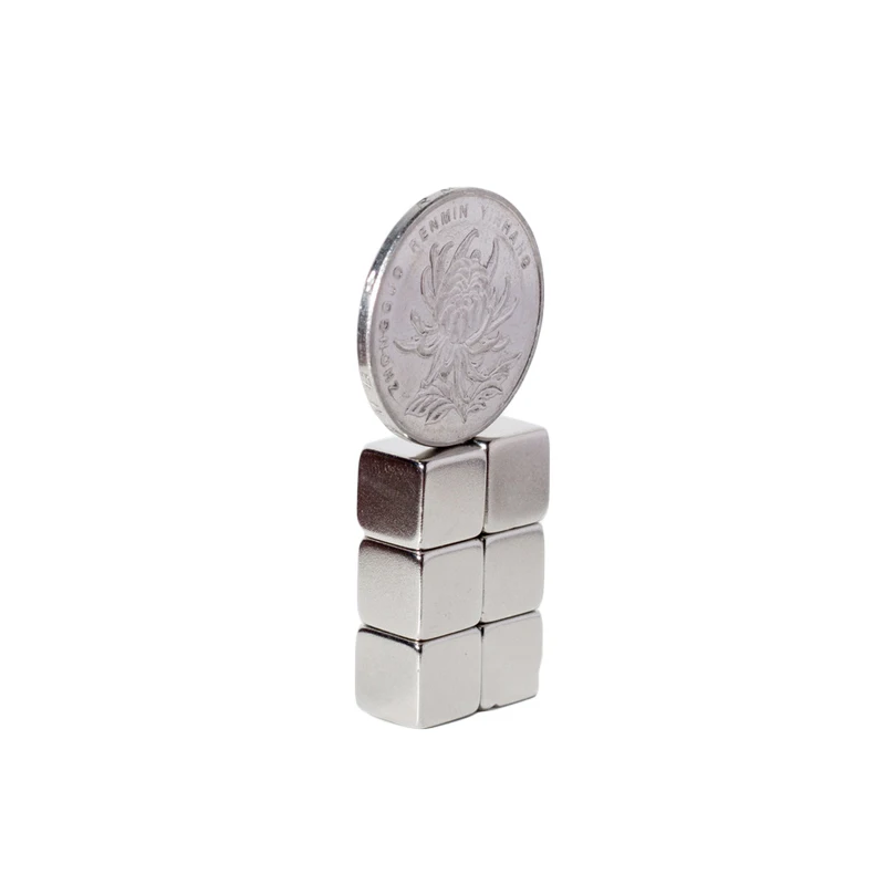 25/50/100pcs 10x10x10 мм мощный неодимовый магнит прямоугольник редкоземельный блок 10*10*10