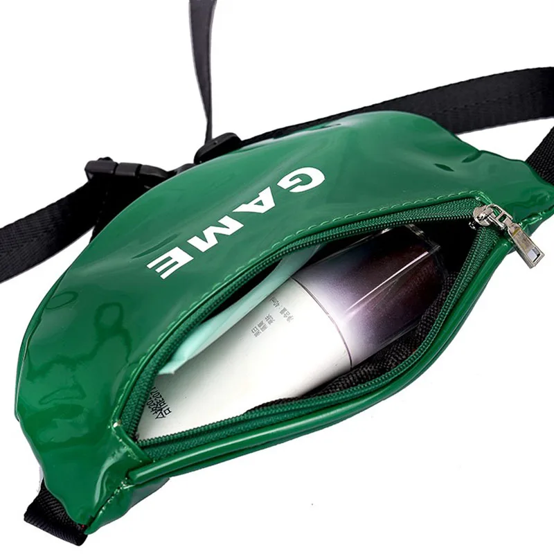 Детская поясная сумка кожаный миниатюрный саквояж с надписью забавная Сумочка