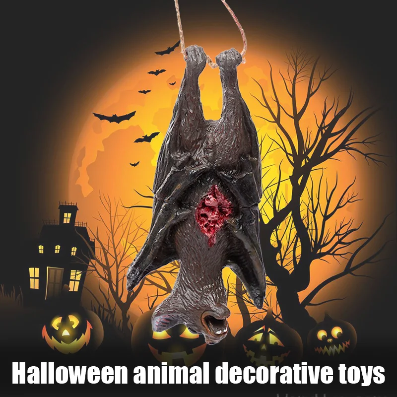 Вечерние украшения для Хэллоуина в форме животных цепочка декора инструменты