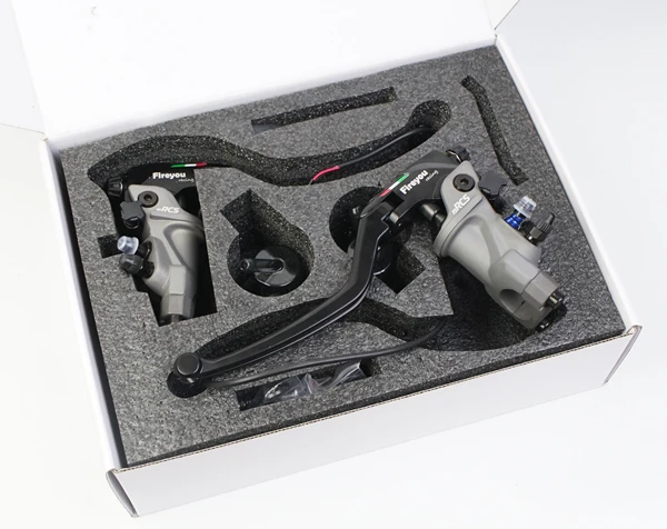 19rcs brake clutch lever forged aluminum handle racing bike motorcycle master cylinder for cafe racer honda cb600 cb1000 bwm | Автомобили