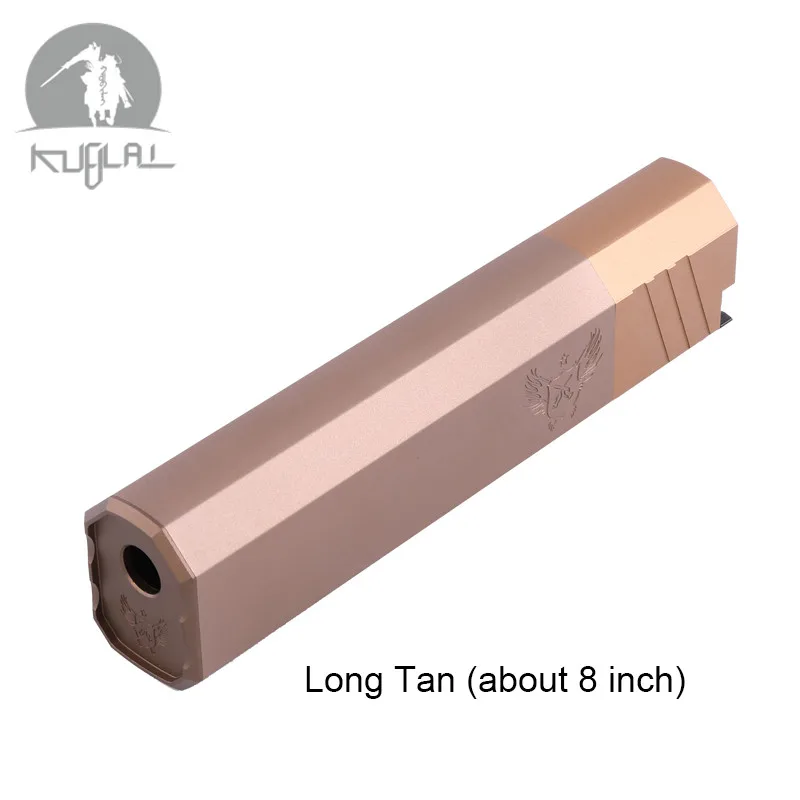 Long Tan 21cm Kublai CO OSPRE Y SUPPRESSO 14 мм ccw винт с Flashhide - Цвет: Long Tan 21cm