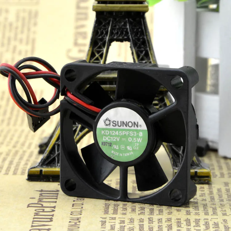 

Sunon 4010 12V 0.09W KD1245PFS3-8 4cm Cooling Fan