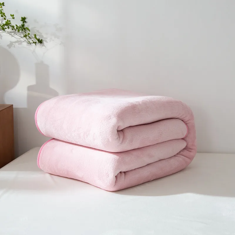 

Various Sizes Bedding Blanket Throw Coral Fleece, Lightweight And Fuzzy Bed Blankets Throws For Bed/Couch/Sofa/Office/Camping