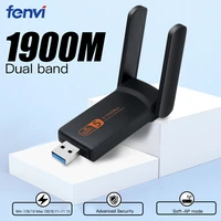 dual band 1900m usb3 0 wifi 300m 1900mbps 802 11ac usb wifi adapter for pc laptop wireless network wlan desktop 2 4g5g antenna