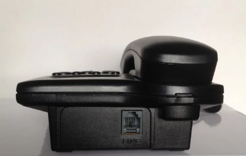 Проводной настольный настенный телефон с определителем номера регулируемая