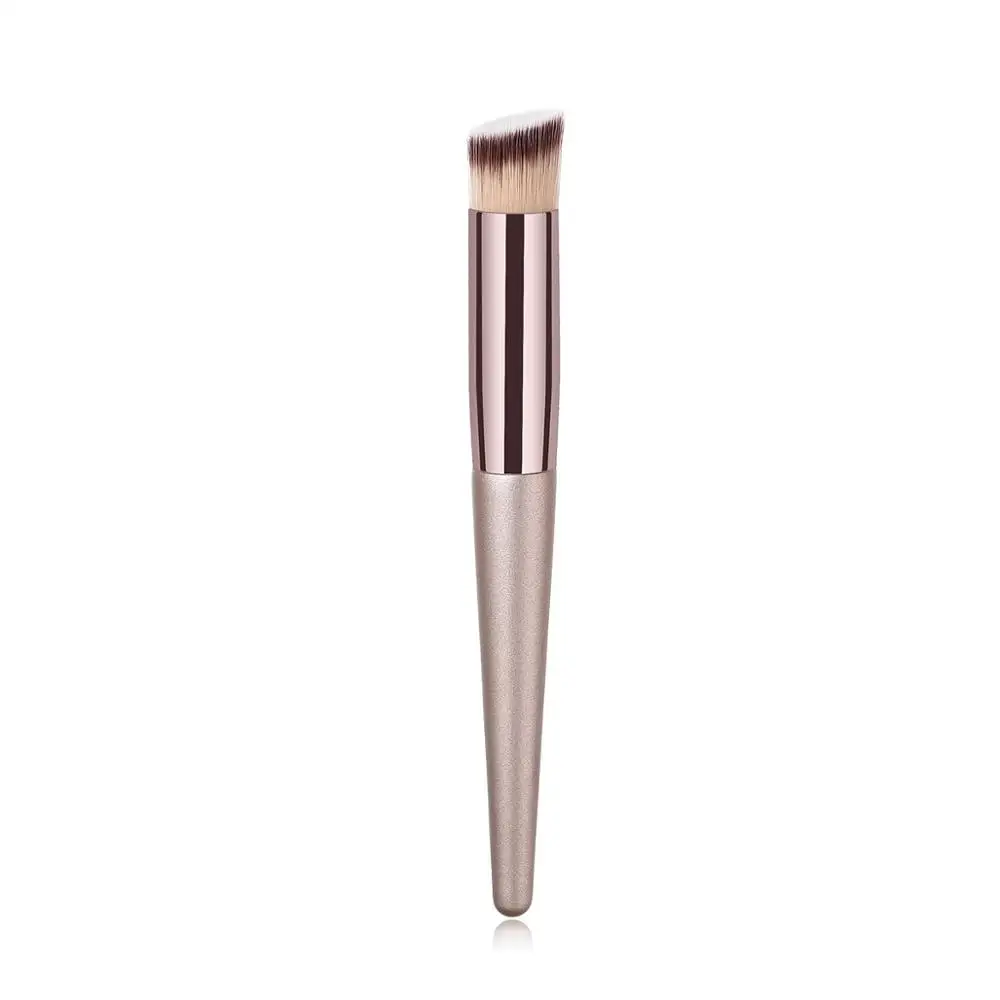 1PC Professional Champagne Gold Single Makeup Brush Eyeshadow Concealer Cosmetic Brush Powder Blush Highlight Beauty Tools images - 4