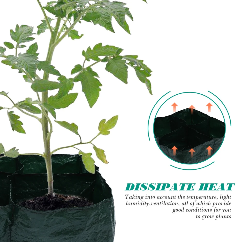 

2 Pcs Combined Storage Pouches Planting Bags Convenient Plant Growth Pouches