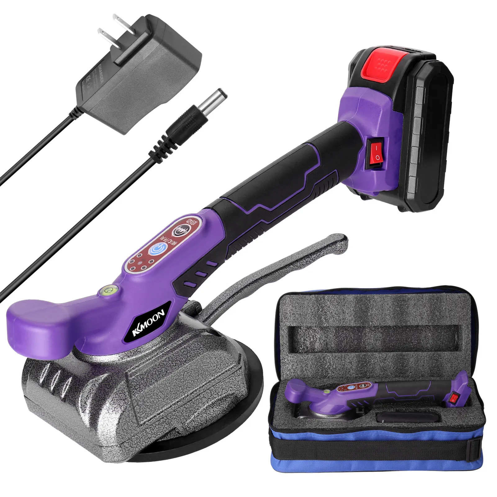 

Wireless Tile Installation 45kg Tile Tiling Machine Wall Floor Tiles Laying Vibrating Tool with Large Suction Cup