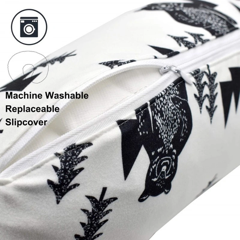 

2Pcs Baby Feeding Pillowcase U Shaped Cushion Breastfeeding Nursing Pillow Cover A2UB