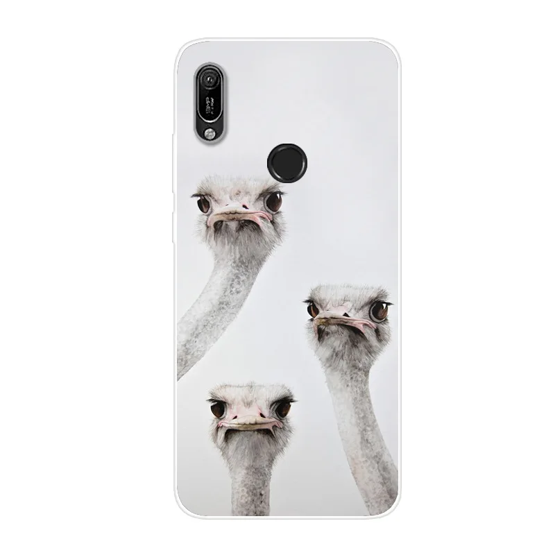 56 A 6,09 ''для huawei Y6 Мягкий силиконовый чехол TPU чехол для телефона для Coque huawei Y6 чехол для Y 6 6 лет модные тонкие чехлы - Цвет: 56