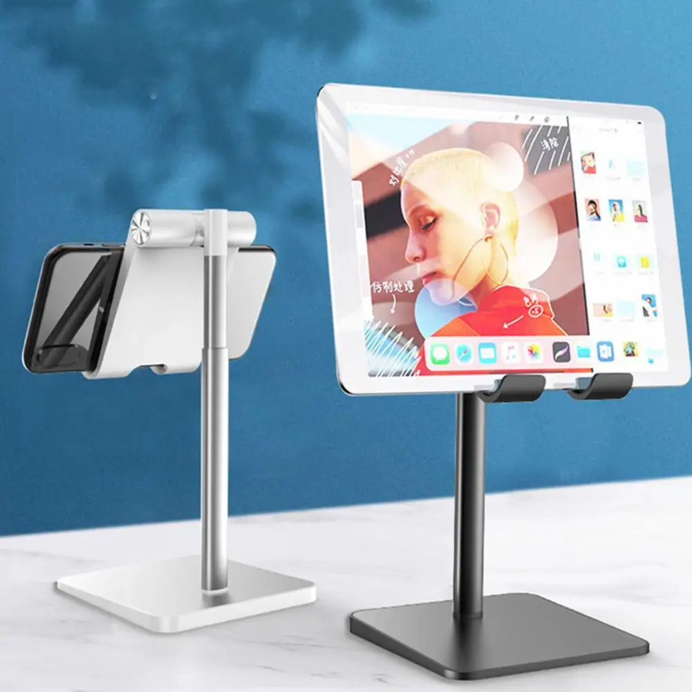 

Aluminum Alloy Anti-slip Adjustable Retractable Desktop Phone Tablet Holder