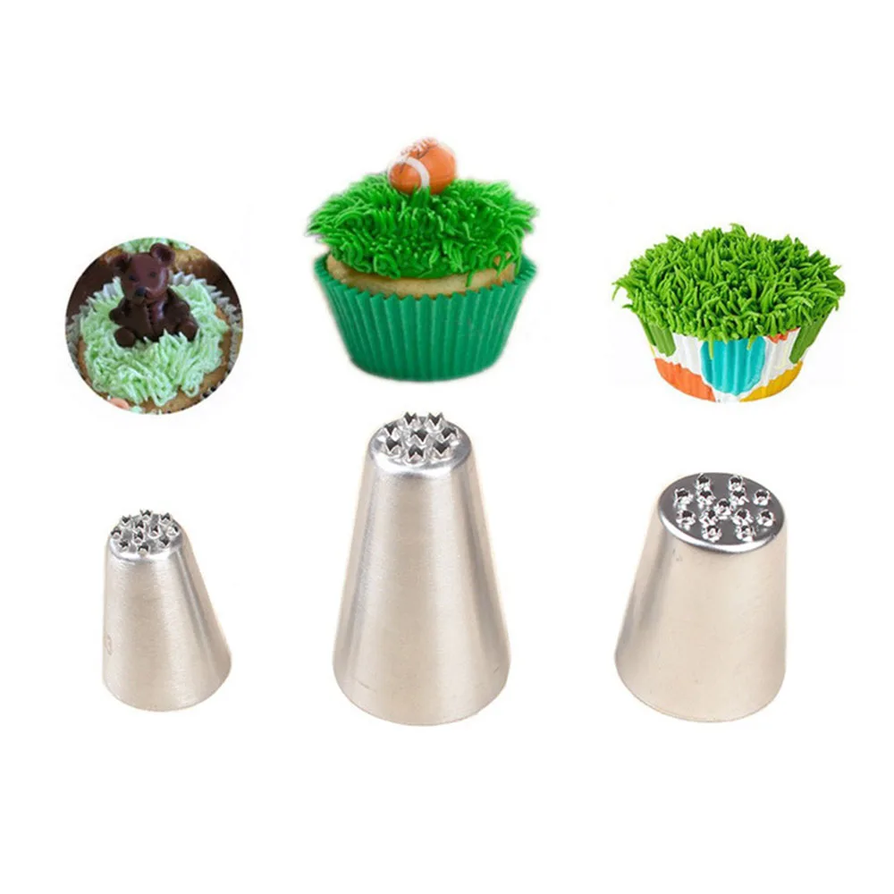 

Насадки для глазури из нержавеющей стали, набор из 3 штук