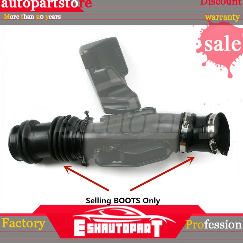 

2Pcs Air Intake Hose Tube Rubber Dust Boot Replacement 16576CG000 for Infiniti FX35 2003-2008