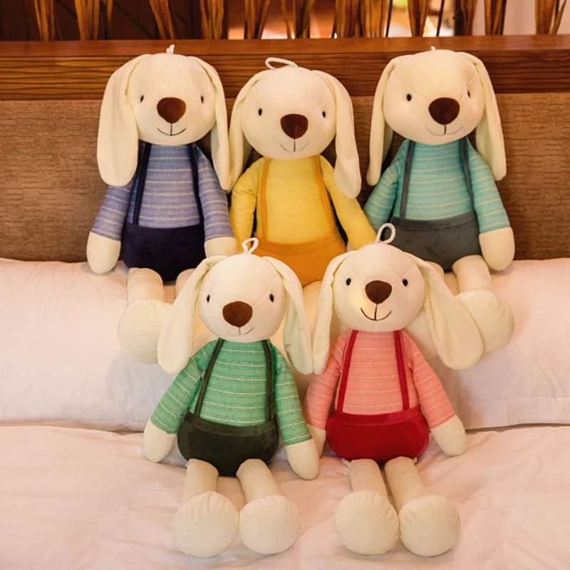 

40cm Cute Bunny Plush Rabbit Toy Soft Stuffed Rabbit Easter Gift Decor Baby Appease Toys For Children Kids Birthday Newyear Gift