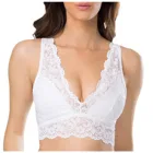Женский кружевной бюстгальтер без косточек, с подвязками