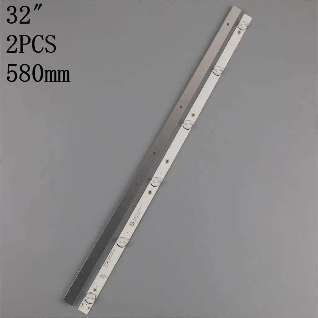 New 2 PCS/lot 6LED LED backlight strip for 32inch JL.D32061330-081AS-M E348124 MS-L1343 L2202 L1074 V2 2-6-3030-300MA-36