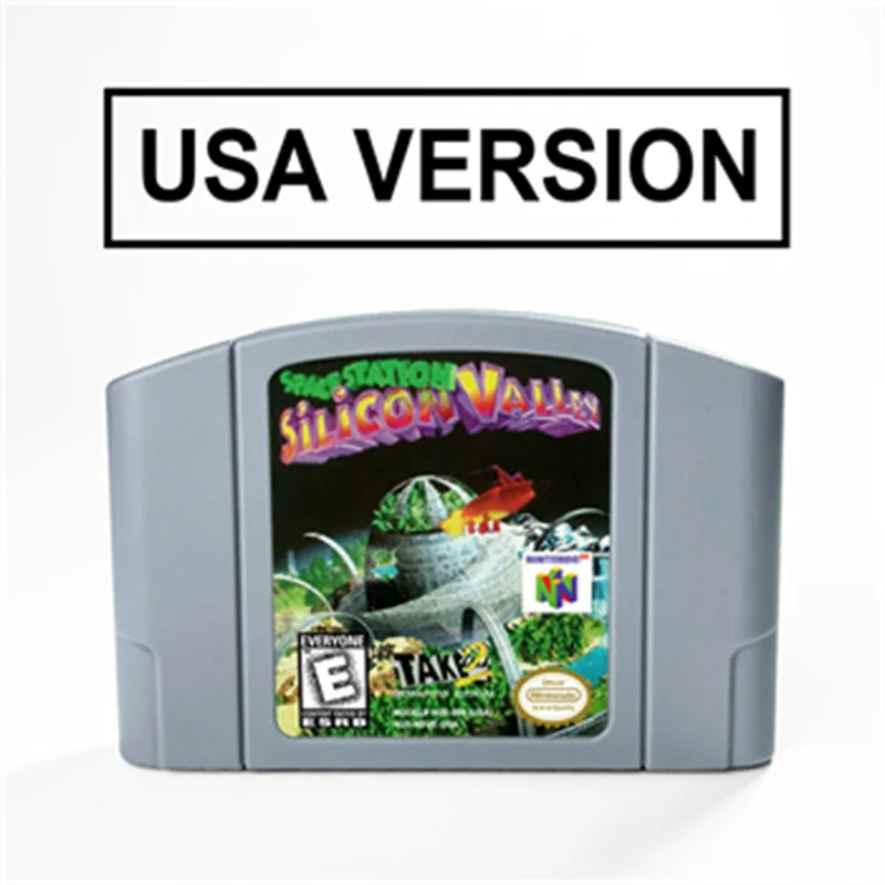 

Космическая станция Silicon Valley для 64-битного игрового картриджа Американская версия формат NTSC