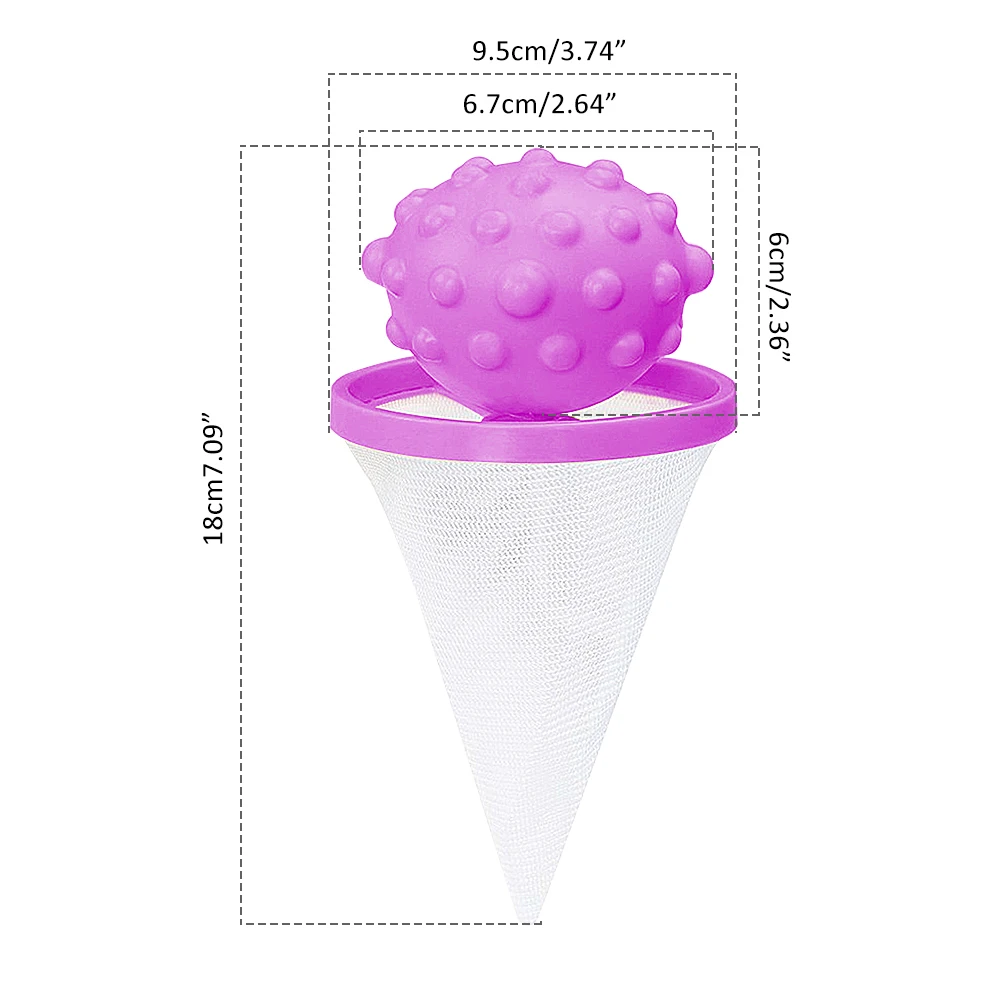 4 шт./компл. Ловец для удаления шерсти домашних животных меховой мешок с фильтром