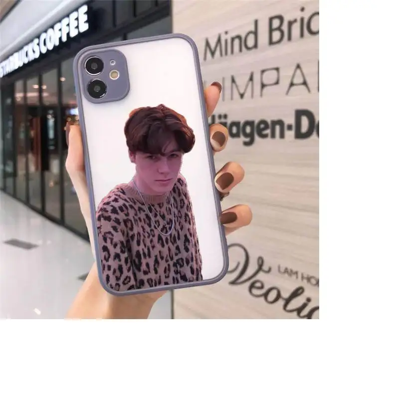 

hype house Phone Case Matte Transparent for iPhone 7 8 11 12 s mini pro X XS XR MAX Plus cover funda