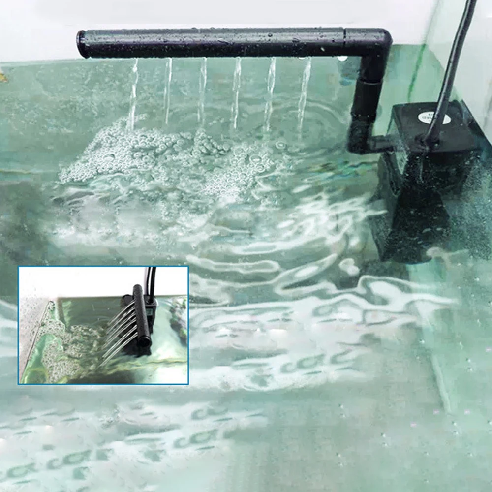 Аквариумный погружной фильтр насос внутренний аквариум для очистки воды