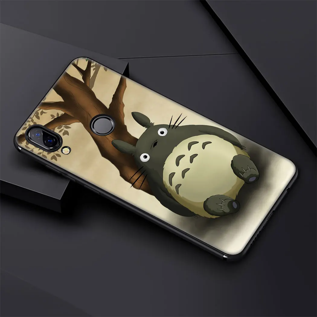 Anime Totoro Soft Silicone Case for Huawei Mate 30 Pro Lite Y9 Prime P9 P8 Cover |