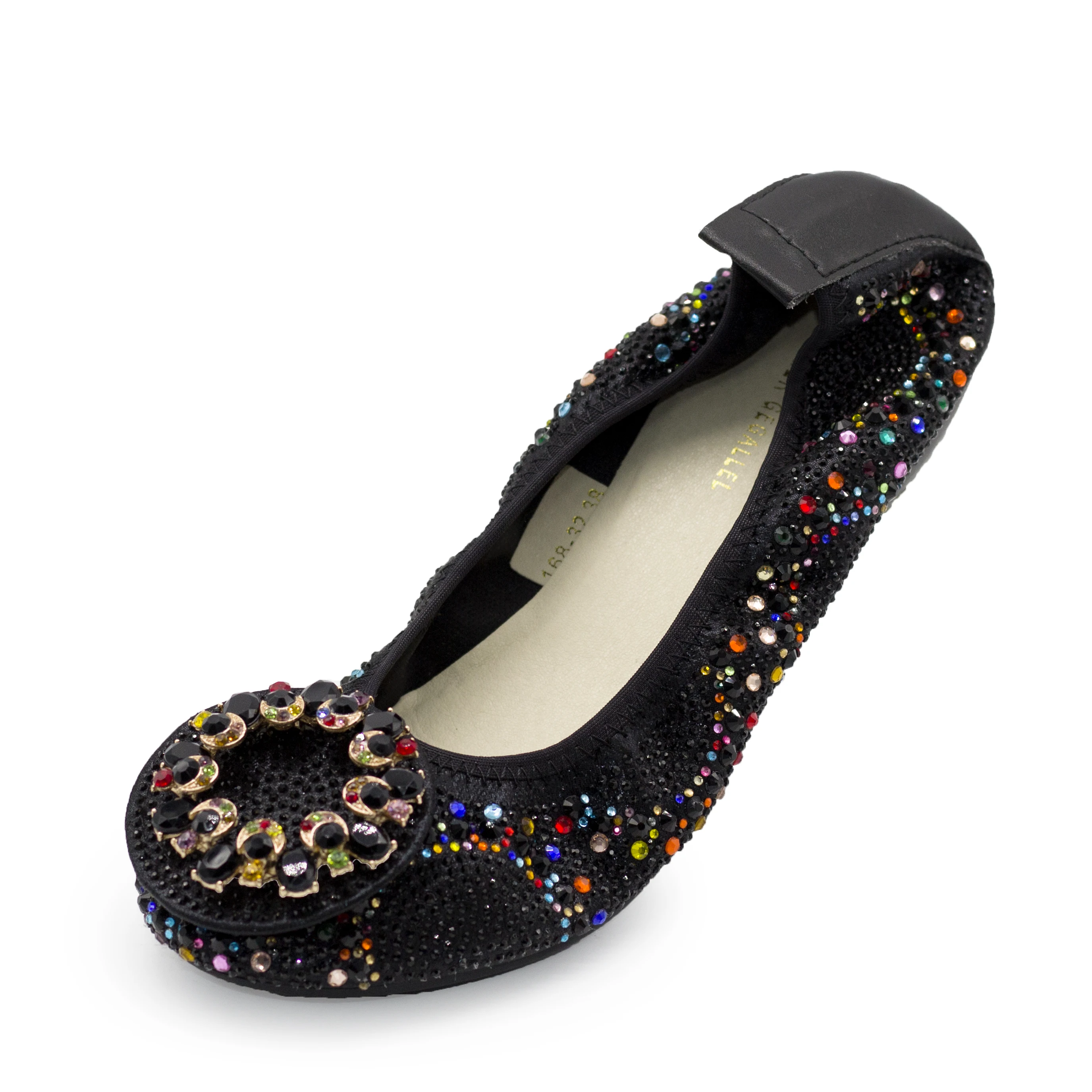 Женские туфли на плоской подошве с круглым ремешком Размеры 11-13 | Обувь