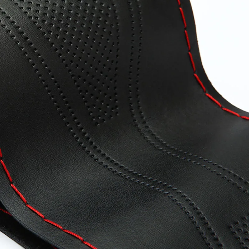 15 дюймов/38 см Универсальный чехол из натуральной кожи для рулевого колеса