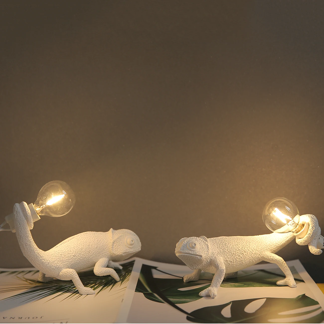 Ночник seletti lizard скандинавский светодиодный светильник из смолы с животными