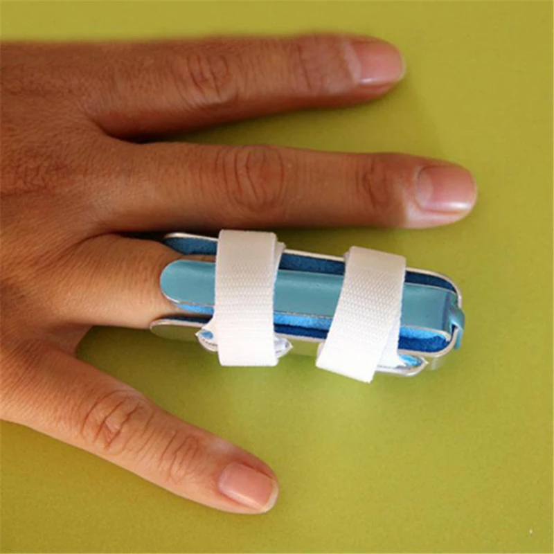 

Small Finger Splint Finger Brace Support Aluminium Finger Hand Splint For Finger Sprain Fracture Pain Relief Joint