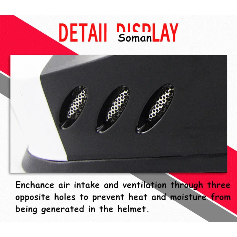 SOMAN мотоциклетный шлем с полным лицом винтажный открытым Chopper Casco Moto Bobber Кафе Racer в