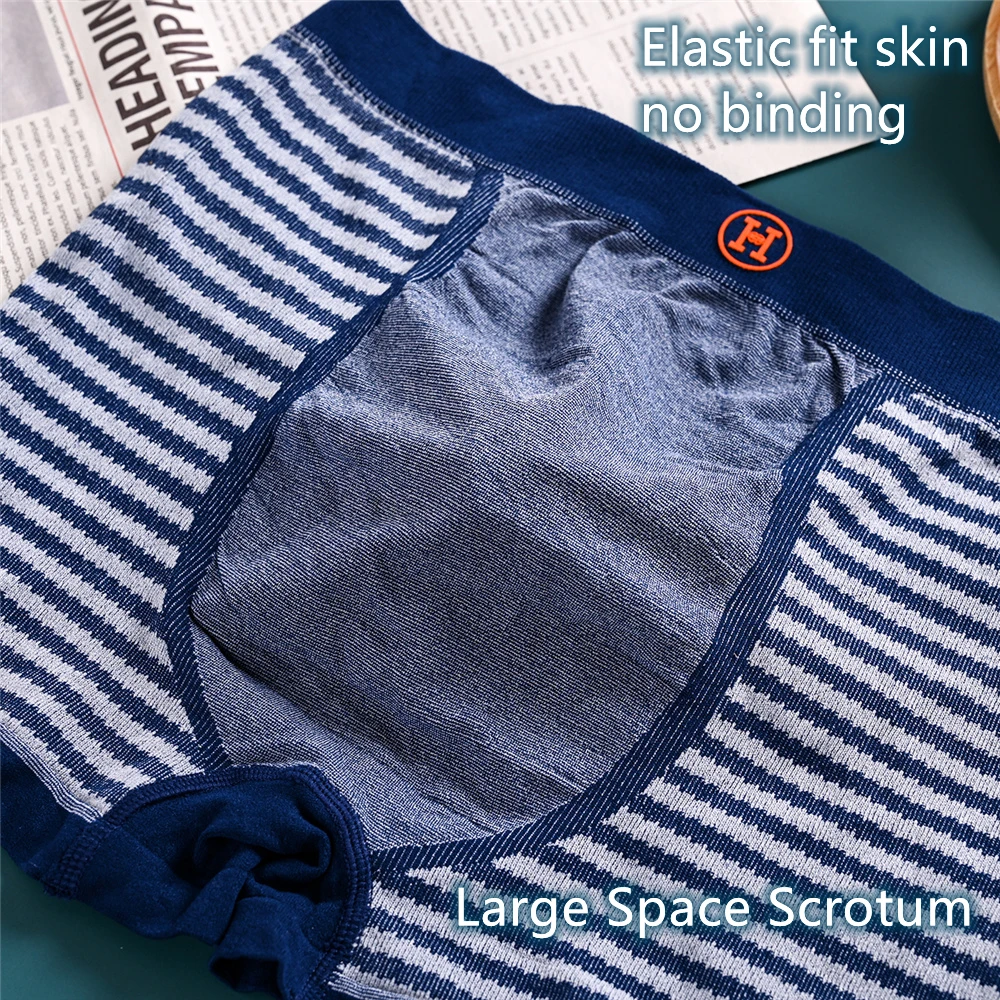 

2021 VIP Herm Men Underwear Packing Upgrade Sexy Gift Underpants Male Boxers Exquisite Box Packing Breathable Comfort Soft