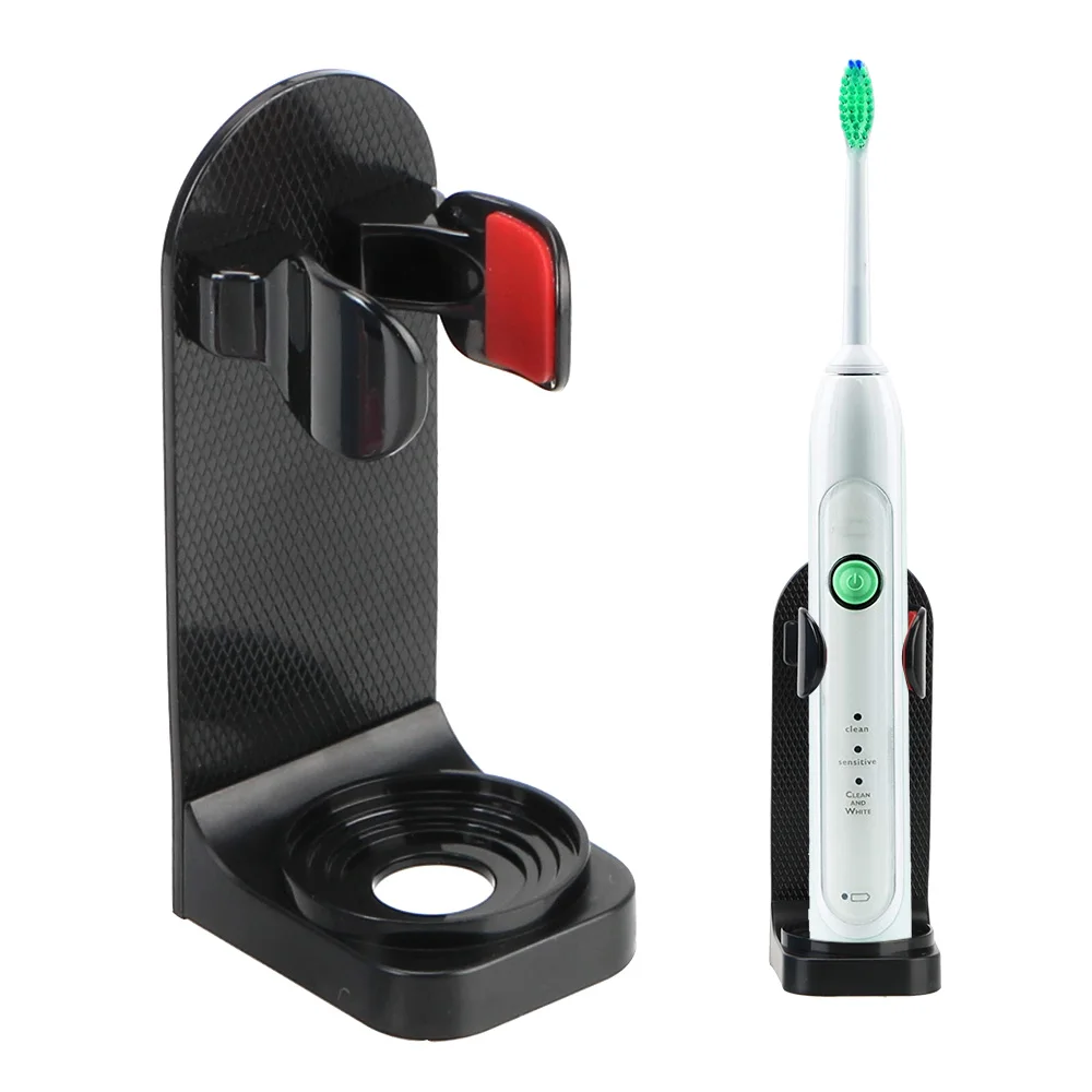 

Wall-Mounted Holder Electric Toothbrush Toothbrush Organizer Creative Traceless Stand Rack Space Saving 1Pc