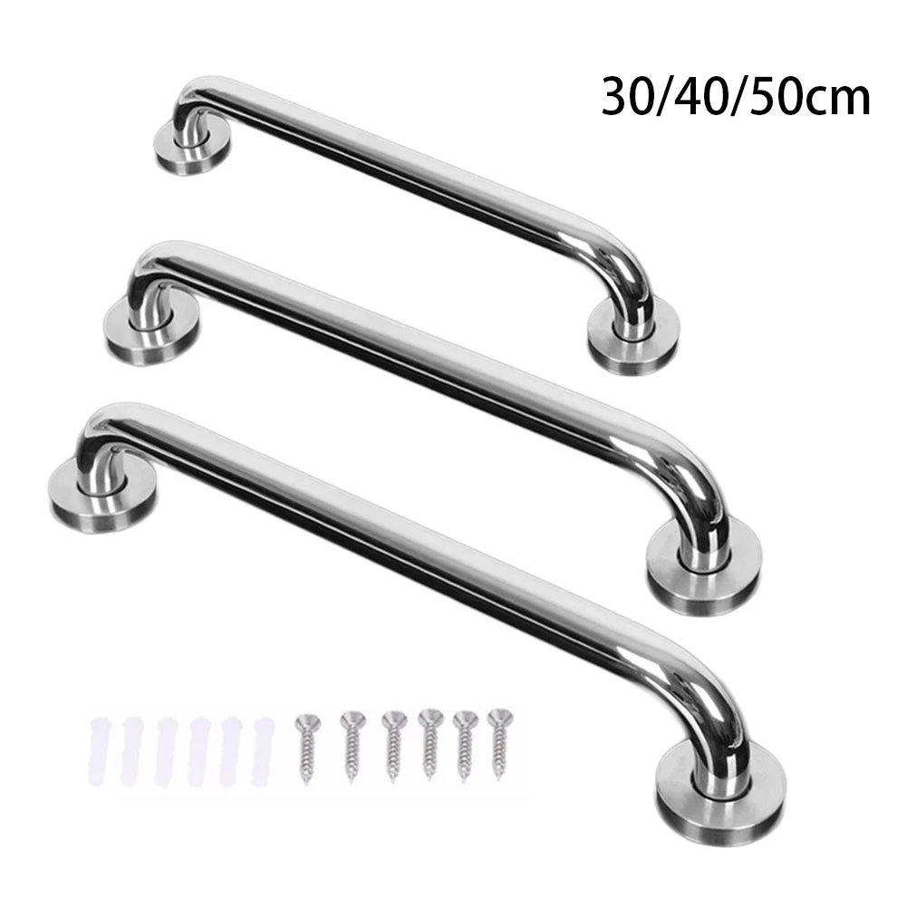 

30cm/40cm/50cm Shower Handles Bathroom Rack Holder Stainless Steel Handrails