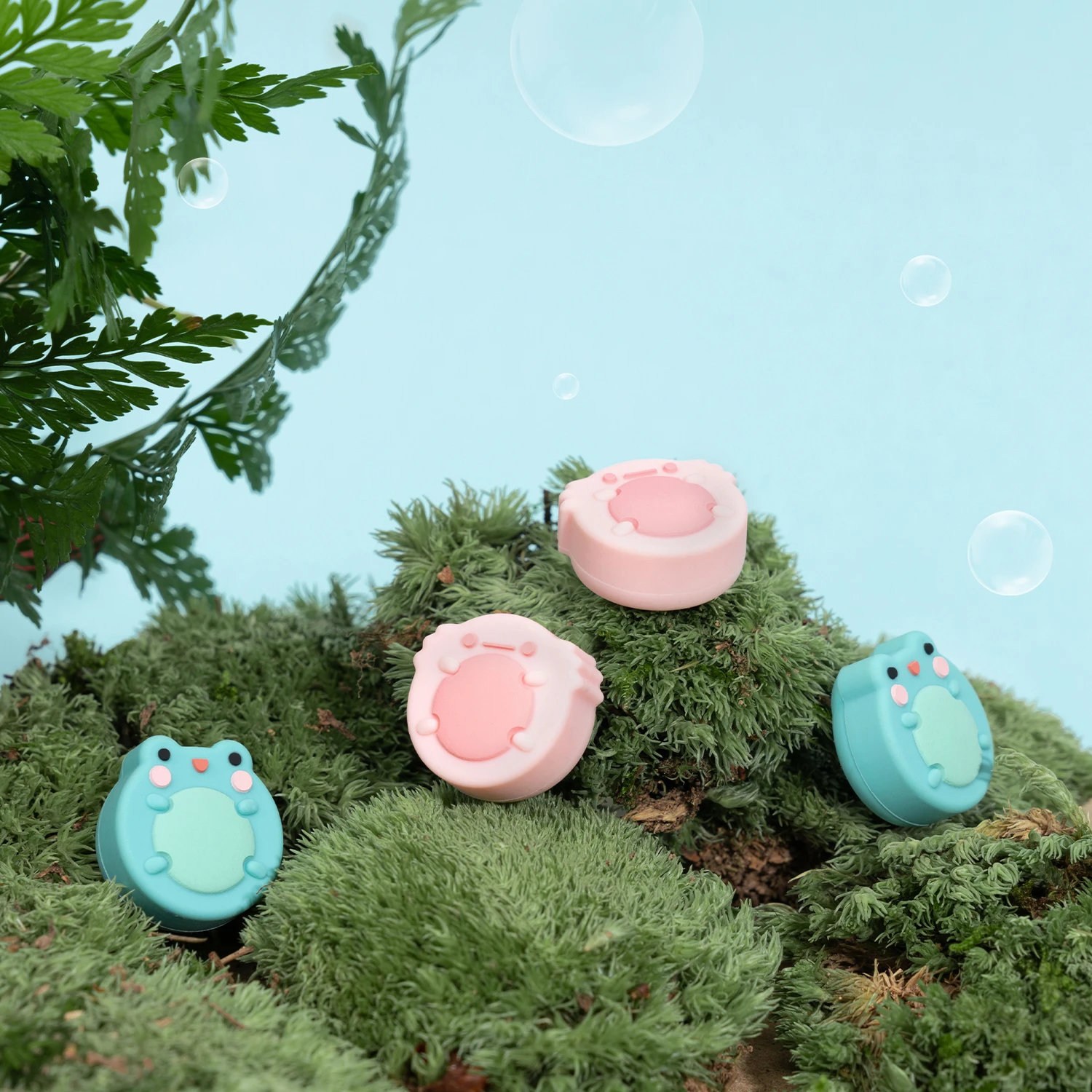 GEEKSHARE Симпатичная Лягушка Мягкая рукоятка для большого пальца защитный чехол