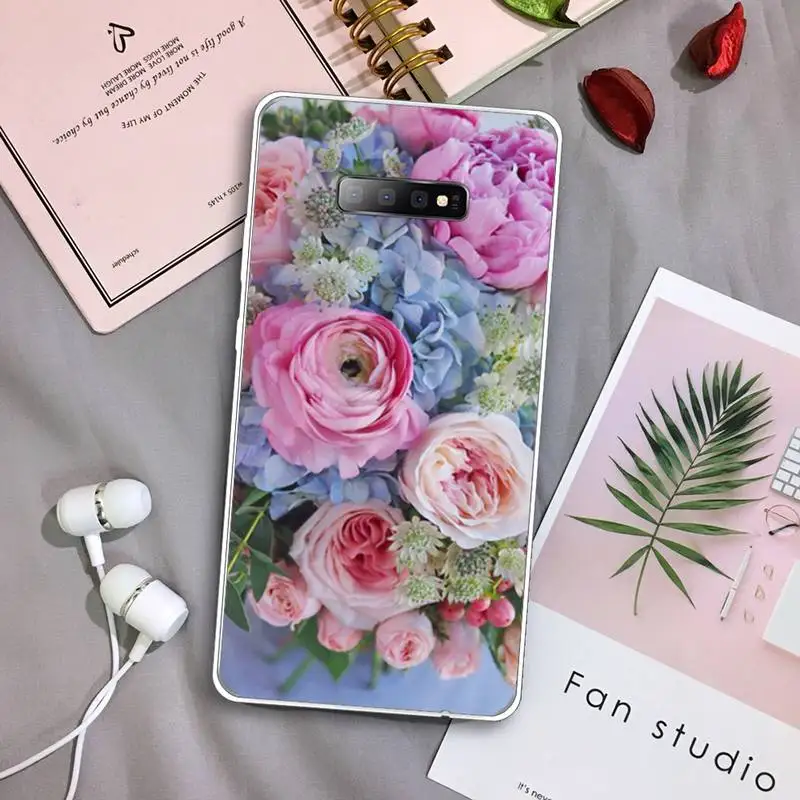 

Phone Case Samsung Galaxy A 71 21s S note 8 9 10 plus 20 ultra retro painting cute animal pattern king flowers