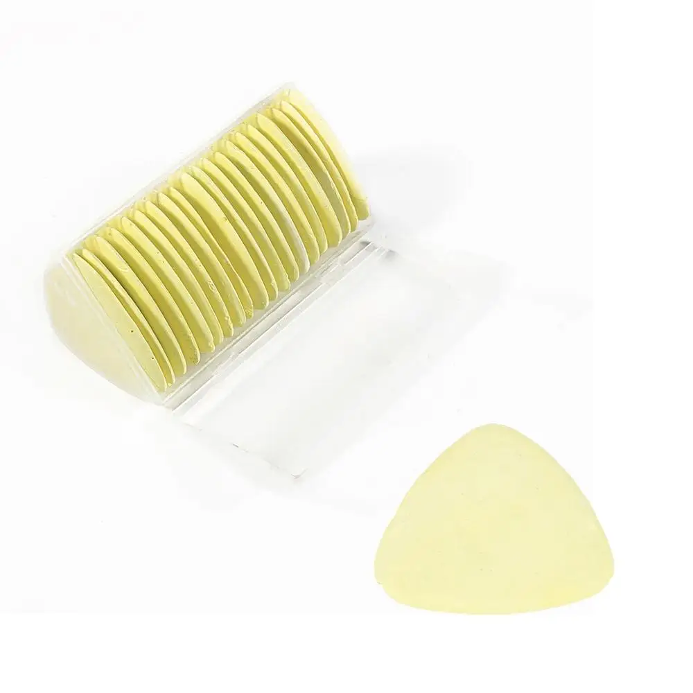 20pcs Yellow Красочные стираемые ткани портновский мелок ткань пэчворк маркер одежда узор DIY швейный инструмент рукоделие аксессуары - Цвет: 20pcs Yellow