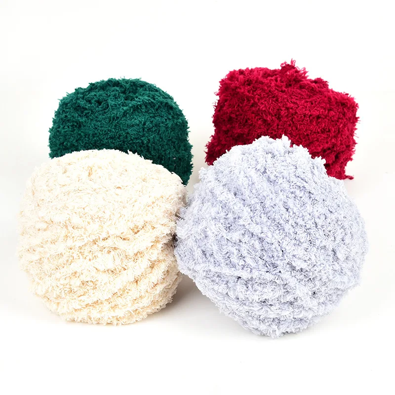 100 г пряжа для длинных волос мягкая норковая кашемировая кашемир мех хлопок