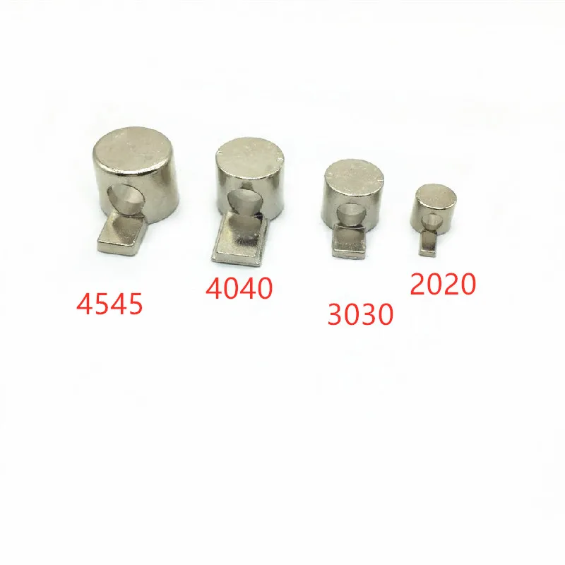 

20Pcs 20/30/40/45 Aluminium Profile Built-in connector whistle connector European standard aluminum parts