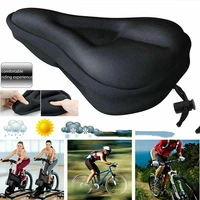 bicycle seat mat comfortable bike seat cover soft mtb cushion cover 3d thick foam cushion saddle cushion bike seat cushion