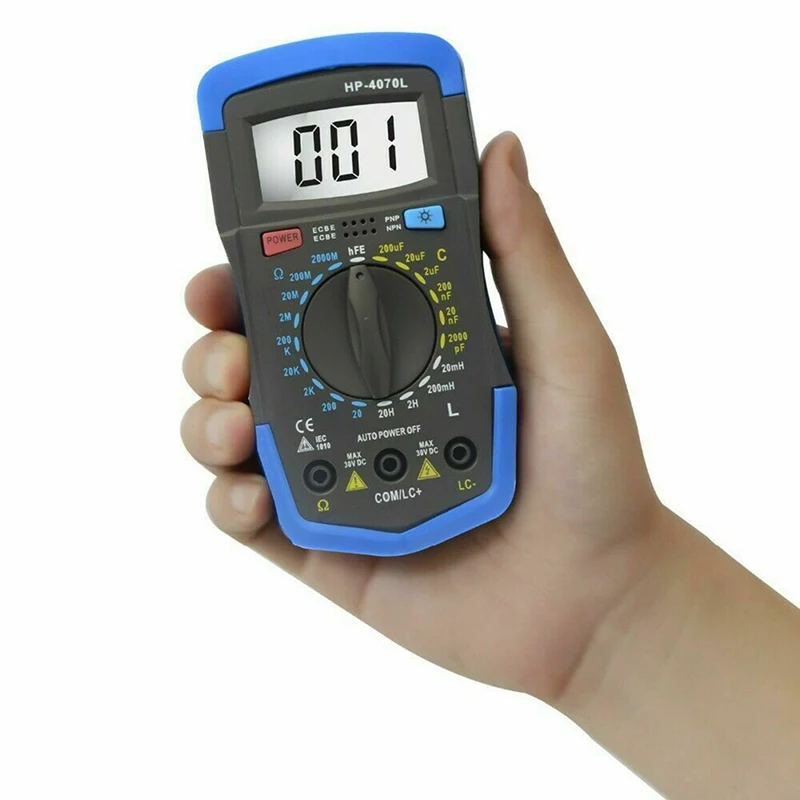 RLC Meter Inductance Capacitance Resistance Multimeter Ohm Inductor Tester Digital Insulation Mete JA55 | Инструменты