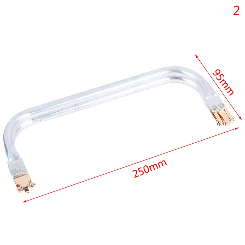 

16-30cm Bag Frame For Purse Doctor Purse Frame Metal Aluminium Tube Frame Bag Handle Accessories Clutch Bag Parts