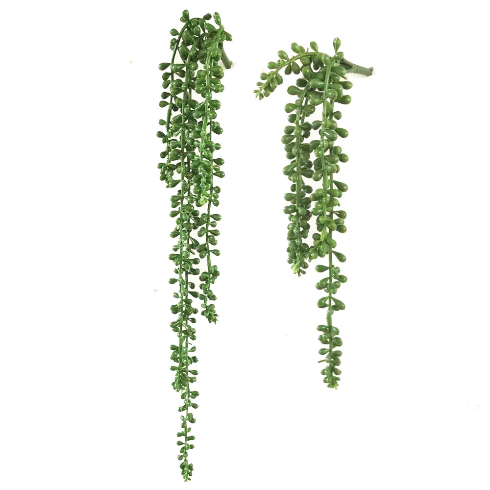 

Artificial PVC Fake Silk Flower Vine Hanging Garland Plant Home Garde Decor New