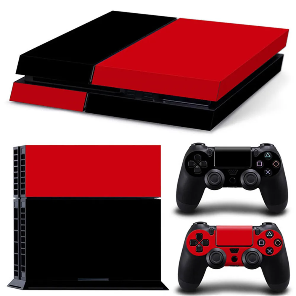 Для консоли PS4 виниловые наклейки для Playstation Cover Skin 4 + 2 контроллера наклейка на